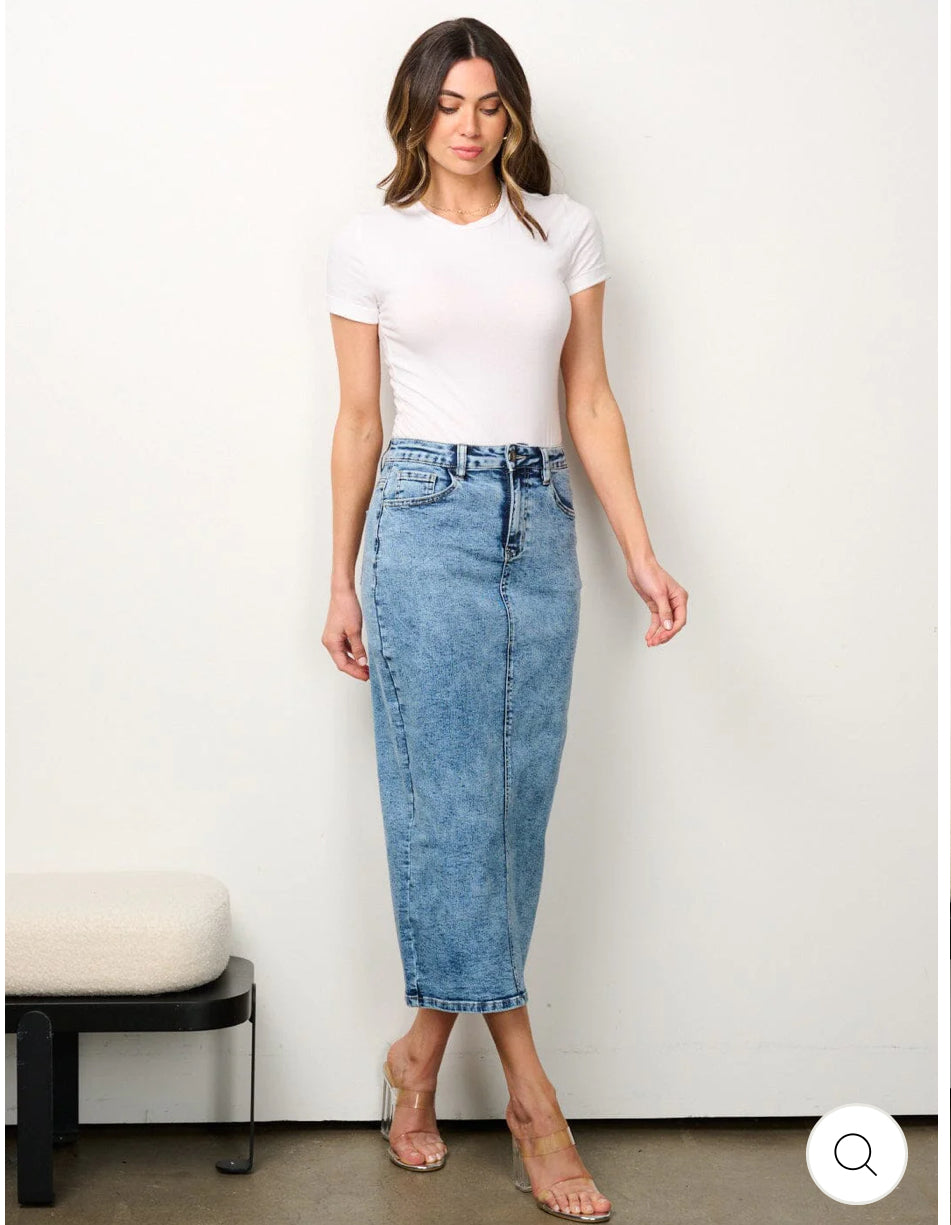 Roxy Denim Skirt