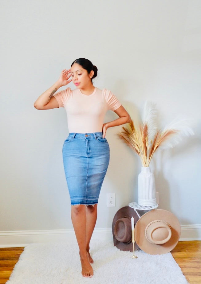 Maya Denim Skirt