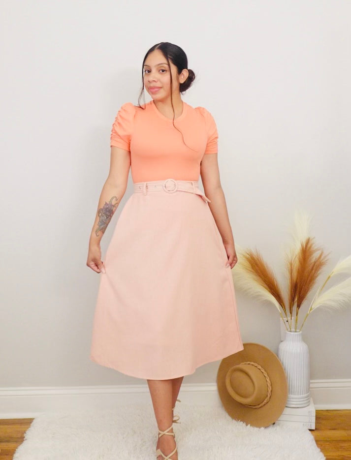 Celene Blush Skirt