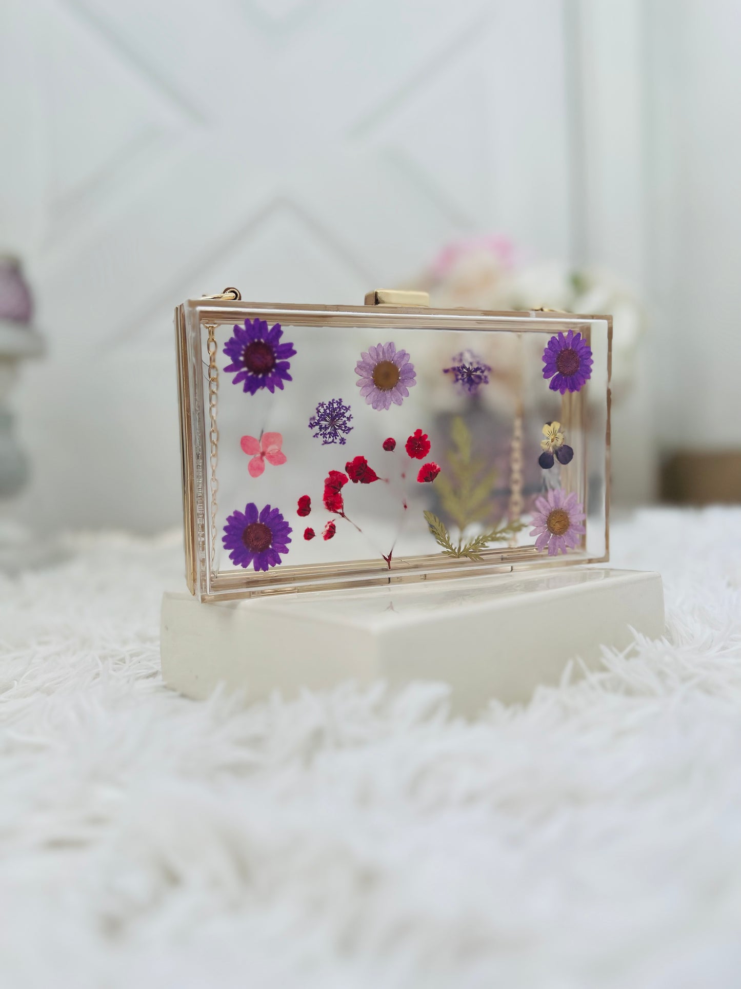 Camila Floral Clutch