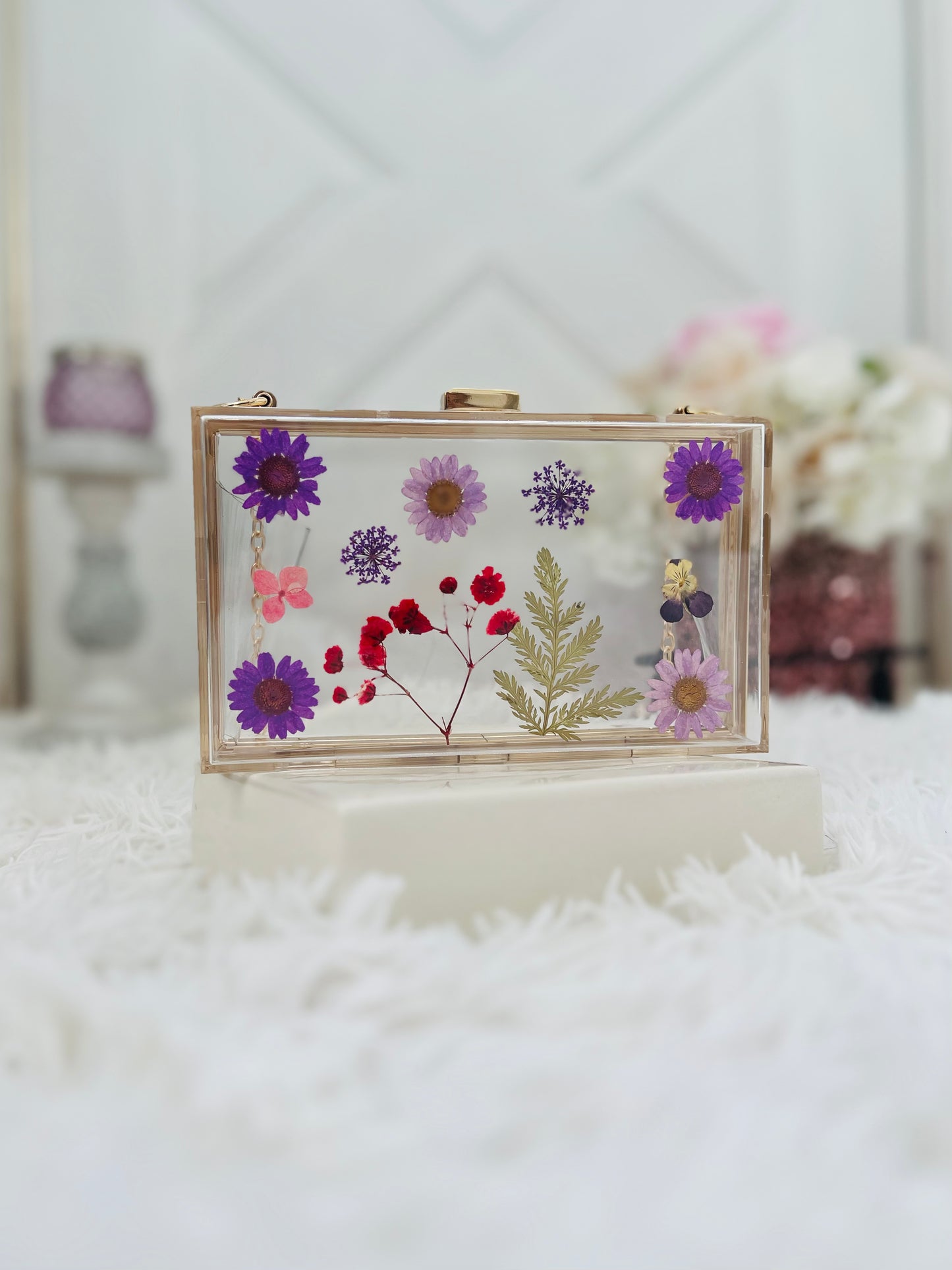 Camila Floral Clutch