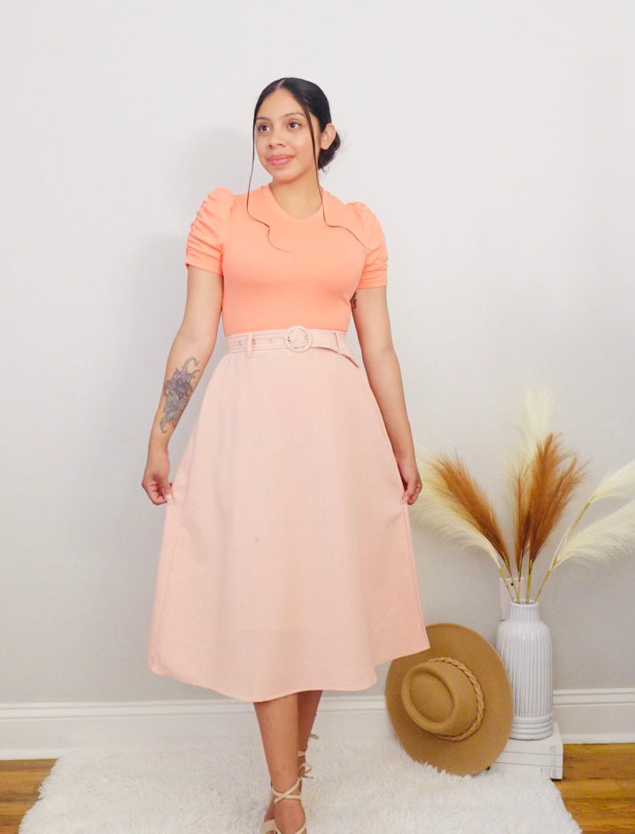 Celene Blush Skirt