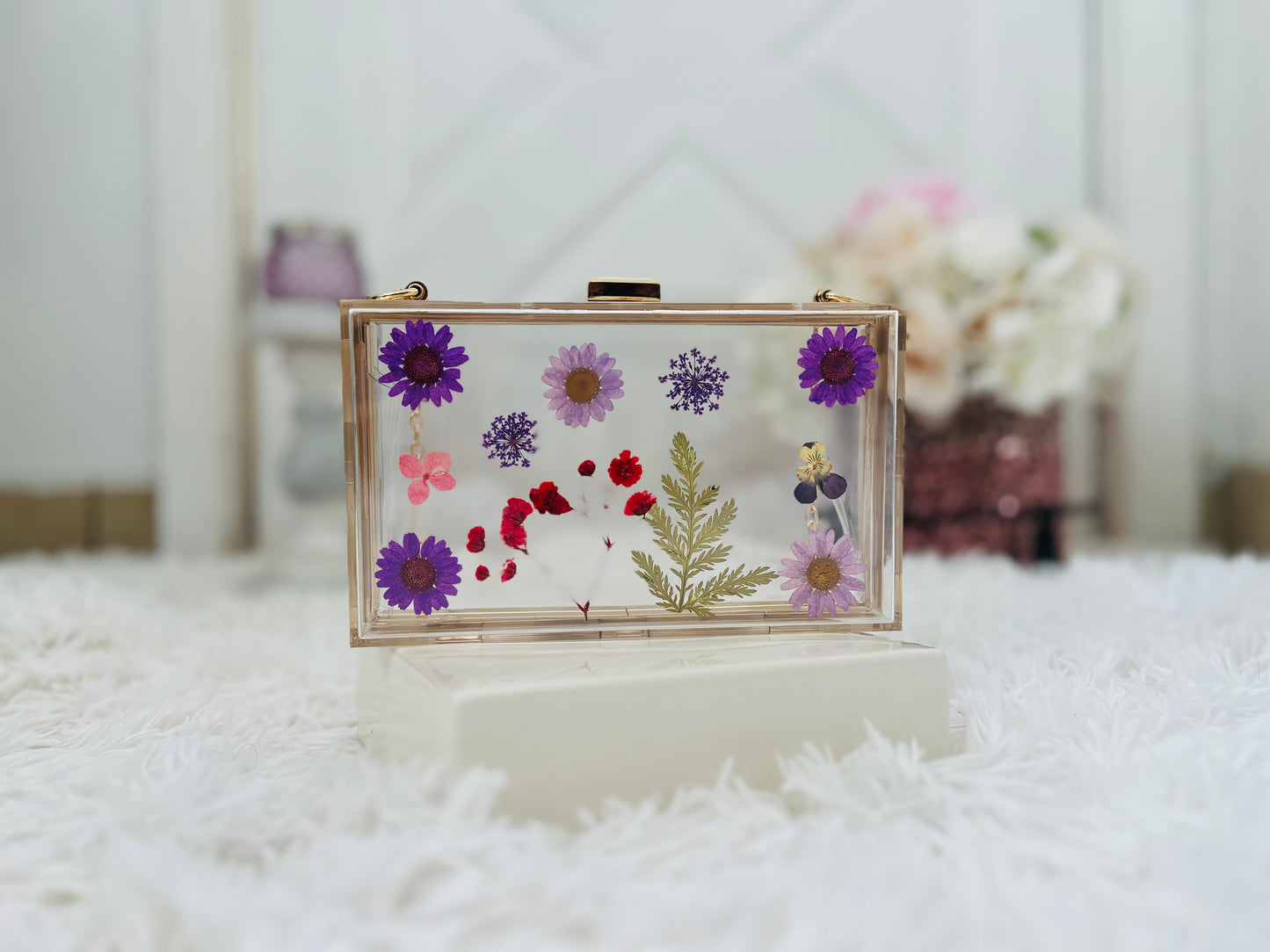 Camila Floral Clutch