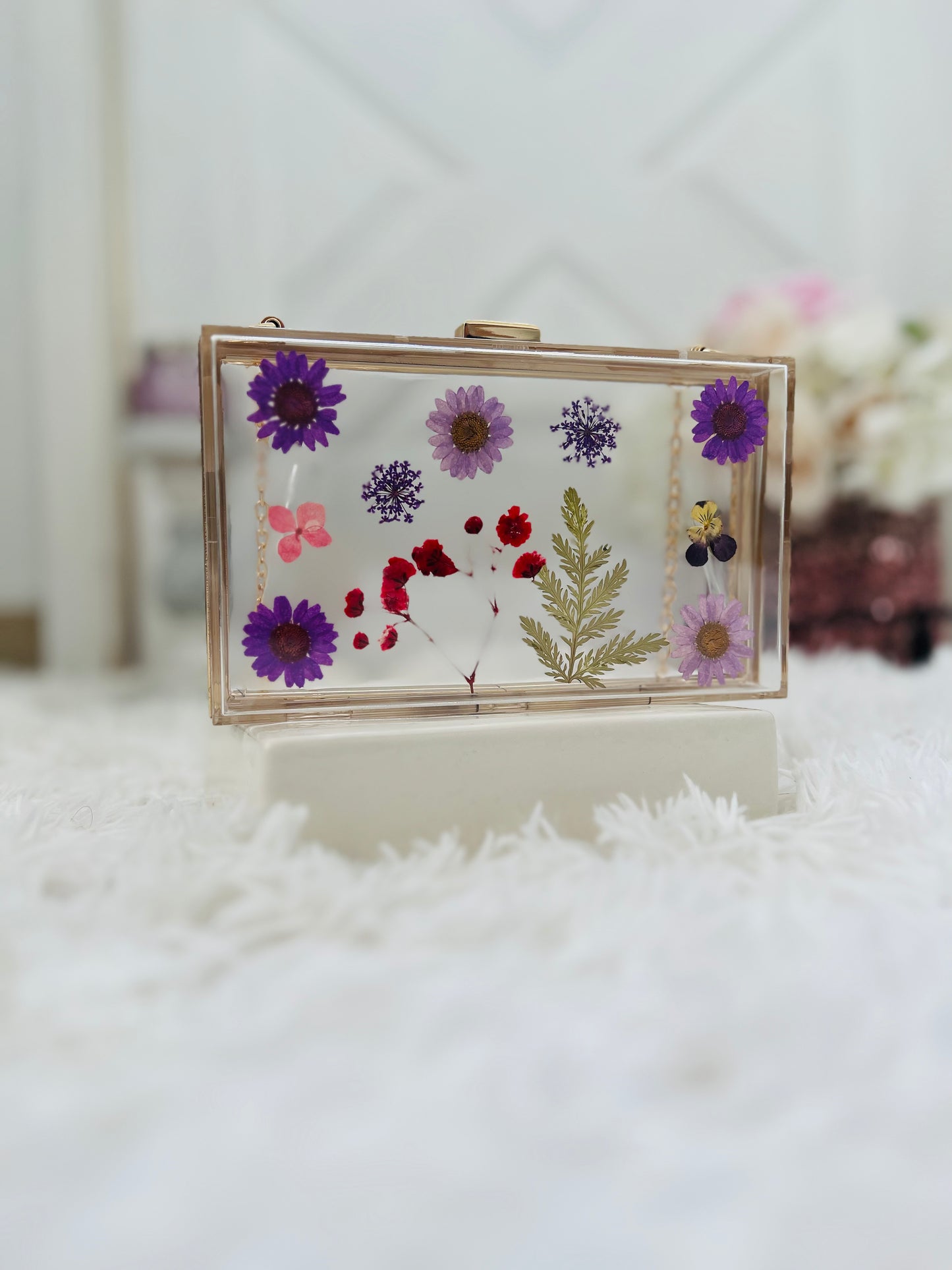 Camila Floral Clutch