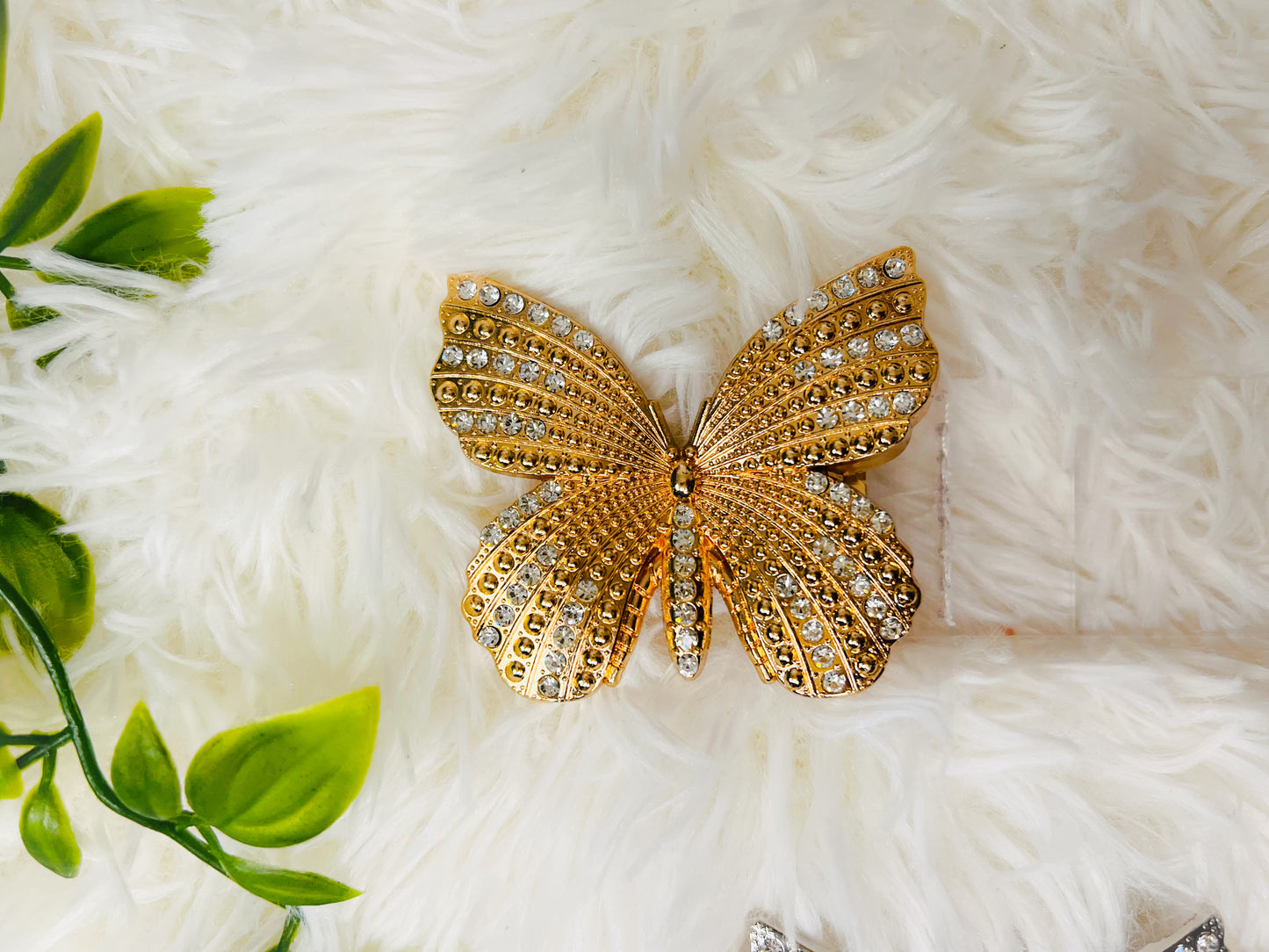 Cynthia Butterfly Rhinestone Belt