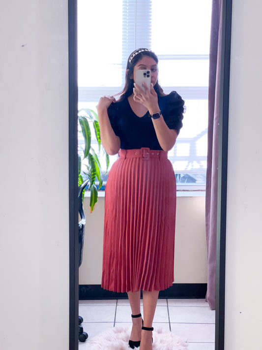 Louisa Pleated Skirt