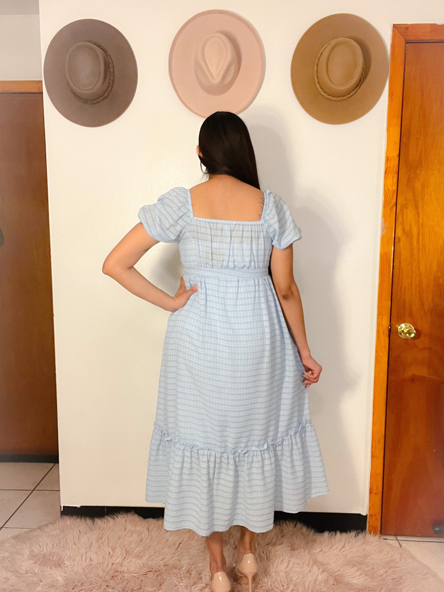 Ayla Gingham Dress