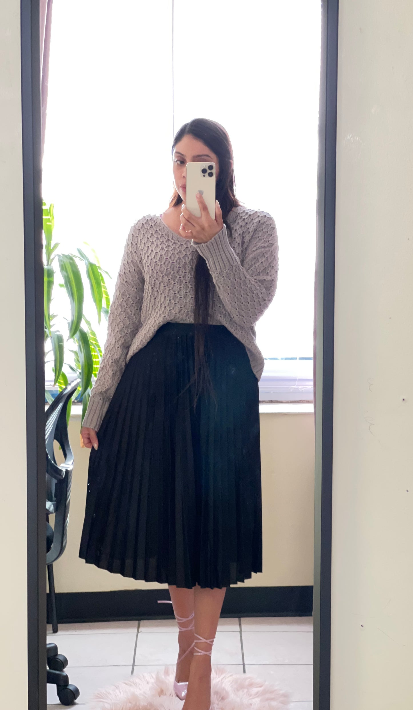 Evelyn Pleated Skirt