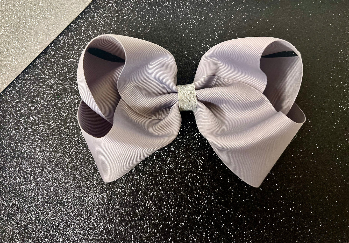 Gray Big Boutique Bow