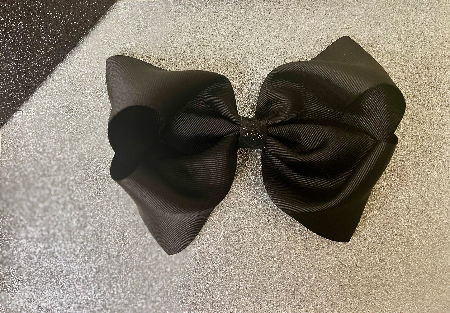 Black Big Boutique Bow